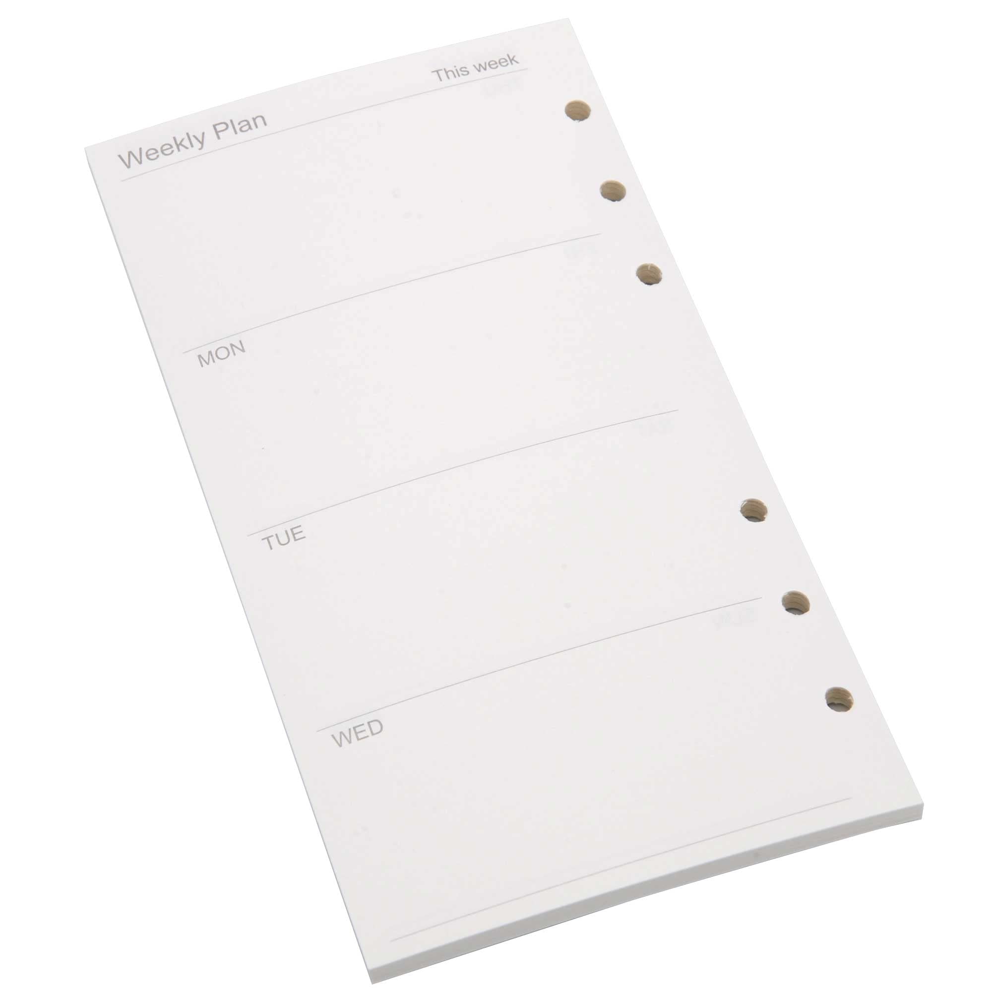 ぎゅりページ Amazon.co.jp: TSUKURIRO リフィル 紙 6穴 システム手帳用